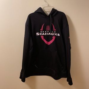 Seahawks nike XL breast cancer hoodie